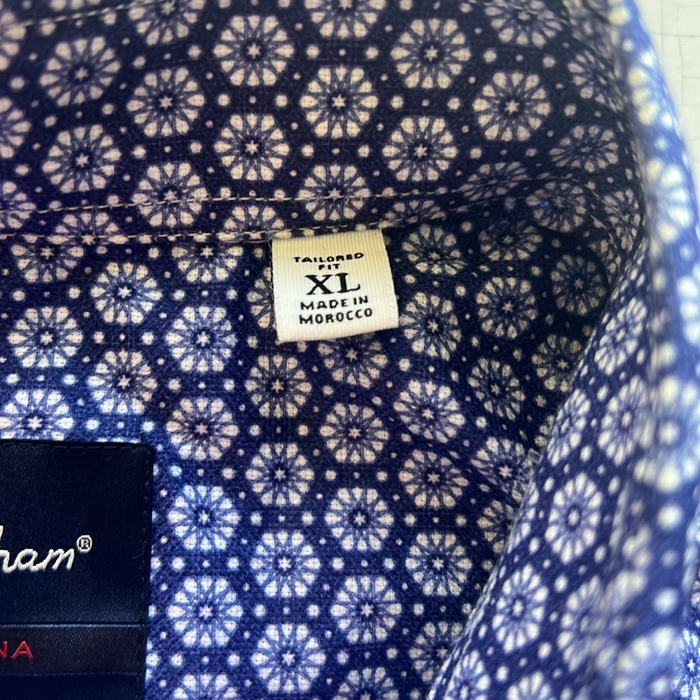 Robert Graham Men’s LS shirt XL - Picture 3 of 10